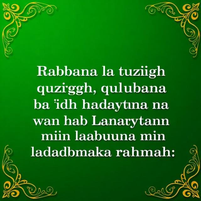 dua to change someone's heart and mind