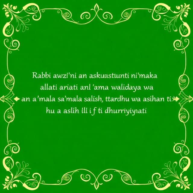 dua to make children obedient and disciplined